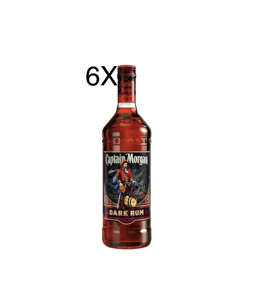 Rum Captain Morgan Dark - Black -  Shop online sale rum - good drink with friends. Best price