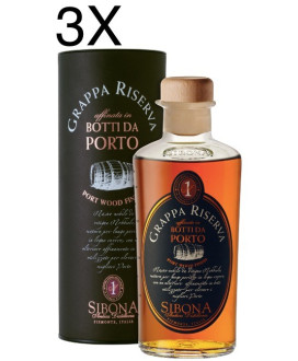 Shop online italian Grappa Sibona Porto Wood. Online sales Sibona quality grappa best price