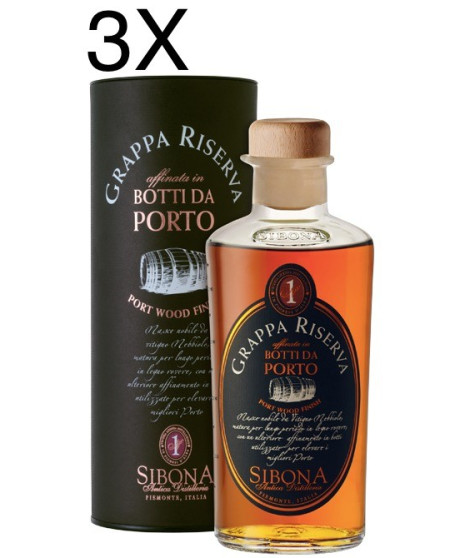 Shop online italian Grappa Sibona Porto Wood. Online sales Sibona quality grappa best price