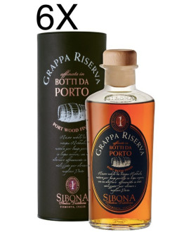 Shop online italian Grappa Sibona Porto Wood. Online sales Sibona quality grappa best price