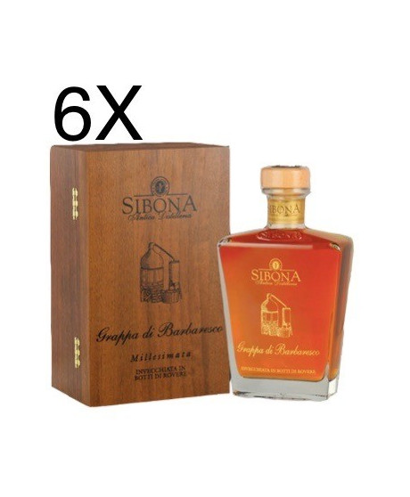 Shop online italian Grappa Sibona Barbaresco Wood. Online sales Sibona quality grappa best price