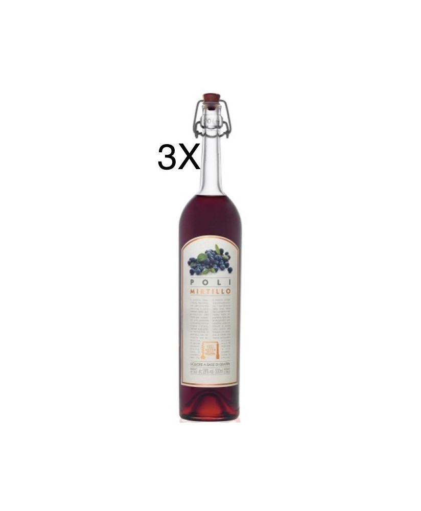 Shop online italian grappa Jacopo Poli Blueberry. Made in Italy Grappa Poli schnapps