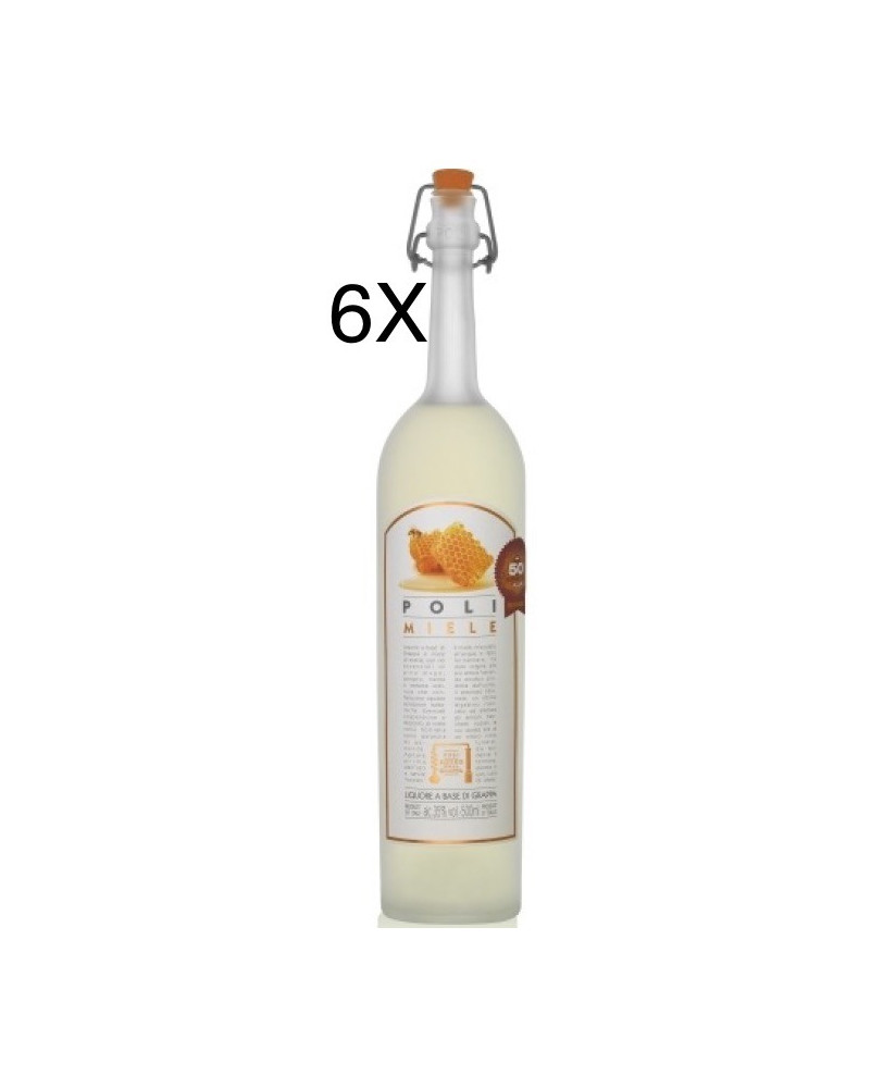 Shop online italian grappa Jacopo Poli Honey. Made in Italy Grappa Poli schnapps