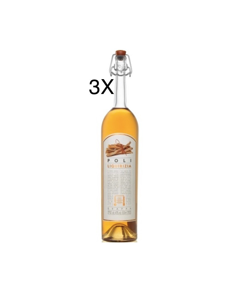 Shop online italian grappa Jacopo Poli Licorice. Made in Italy Grappa Poli schnapps