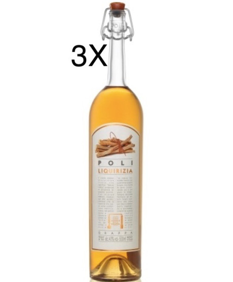 Shop online italian grappa Jacopo Poli Licorice. Made in Italy Grappa Poli schnapps