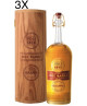 (3 BOTTLES) Poli - Grappa " Due Barili " vintage in barrels - 70cl - Wood Gift Box