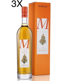 Vendita online e prezzi Grappa Marolo Milla Liquore a base di Camomilla e Grappa. Shop online grappe barricate della distilleria