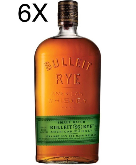 Online sale Bourbon Bulleit Rye, produced with 95% of rye. Best online price Bulleit Rye Whisky 95, hight quality