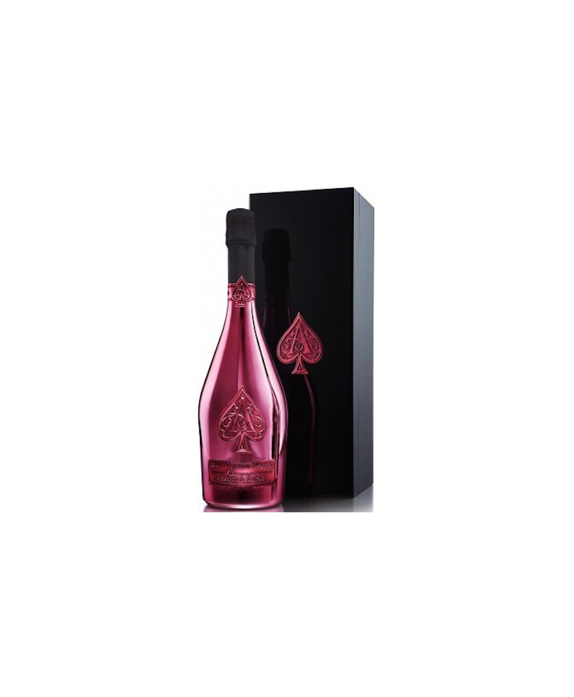 Buy online sales Armand De Brignac Demi-Sec, Ace of Spades, 100% Pinot Noir, silver bottle, exclusive, safe shipping!