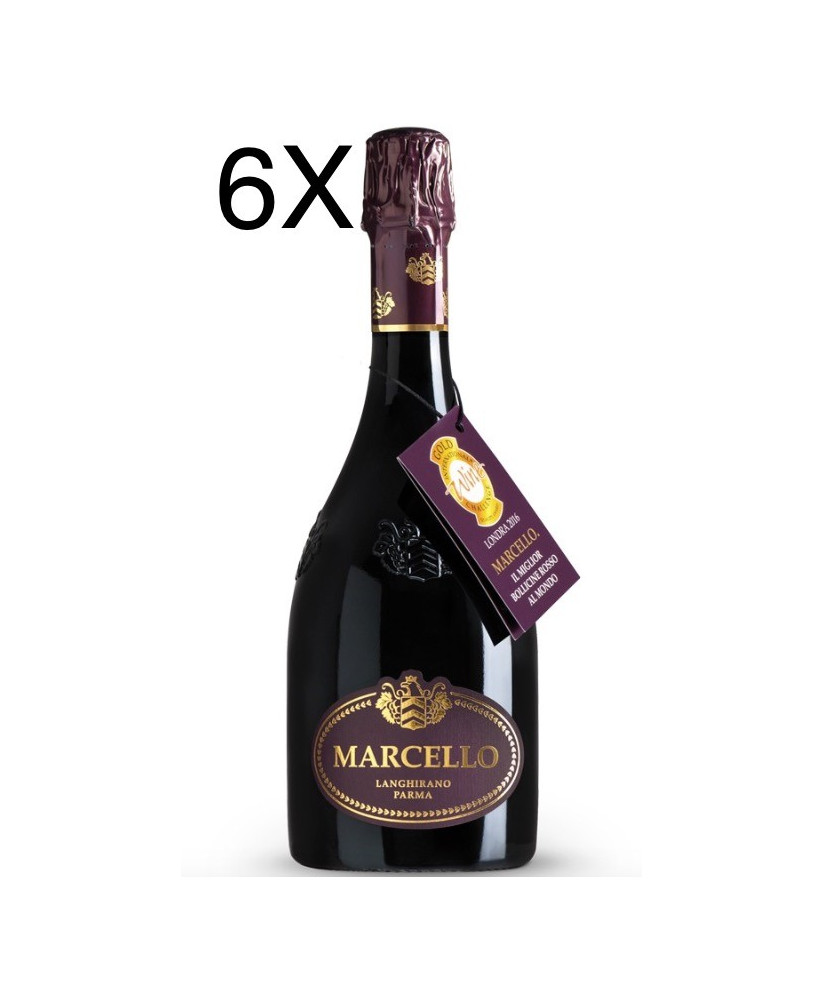 Online sale Lambrusco Marcello Gran Cru, Cantina Ariola, best price on line italian sparkling red wine quality. Online Shop