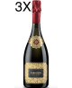 (3 BOTTIGLIE) Monte Rossa - Cabochon Fuoriserie N. 25 - Brut - Franciacorta - 75cl