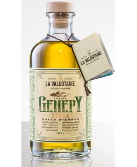 Shop online italian Genepy Extra delle Alpi La Valdotaine, liquor from Alps. Online shop liquor made in Italy, Best price.