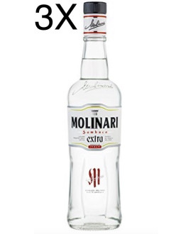 online sale Molinari Sambuca Extra - aniseed liqueur, perfect to fix the coffee or drink straight with ice.