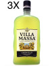 (3 BOTTLES) Villa Massa - Limoncello di Sorrento - Lemon Liquor - 50cl