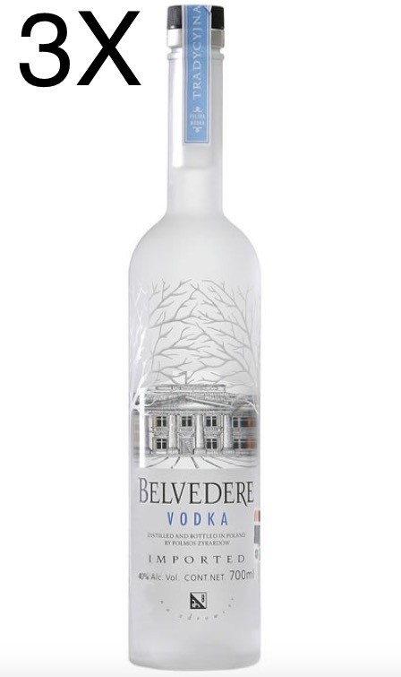 Online sales Belvedere Vodka Limited Edition Red Bottle. Shop online Polish vodka  Belvedere Limited Edition 75cl bottle red chro