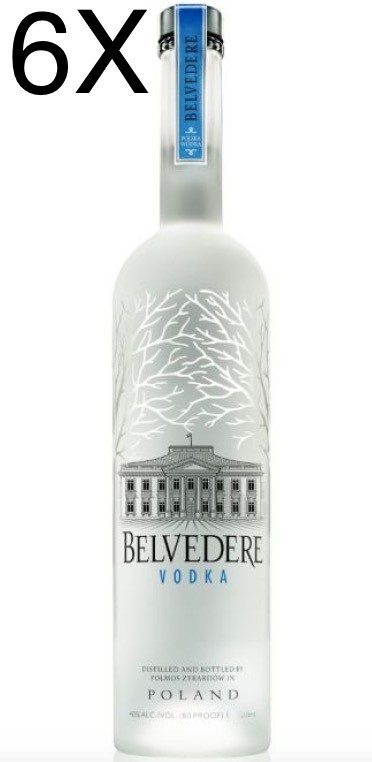 Vendita online Vodka Belvedere da 1 litro. Shop online vodka polacca  Belvedere bianca classica. Enoteca e prezzi online Wodke di