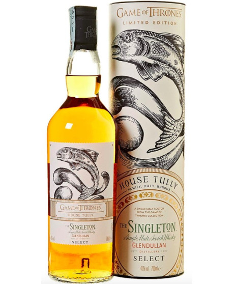 Whisky Game of Thrones, Singleton of Glendullan Select - House Tully - Single Malt - Trono di spade - Shop