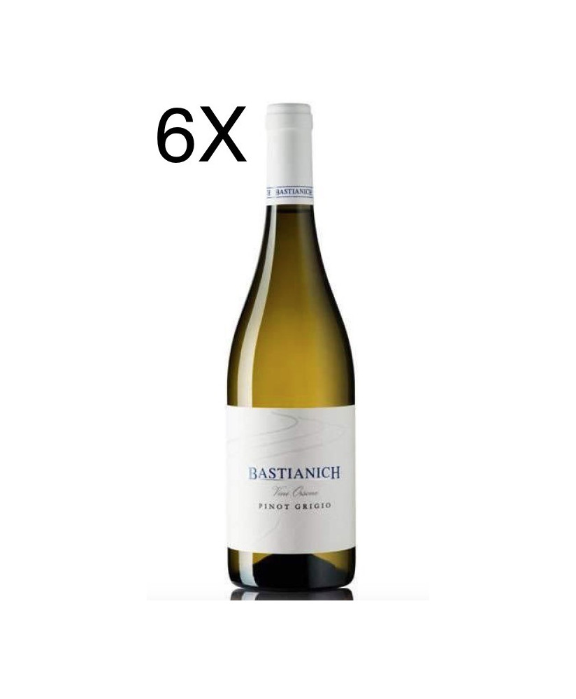 Bastianich winery - Shop online Pinot Grigio Bastianich white wine Sale price exclusive wines bottles - Quality label