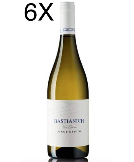 Bastianich winery - Shop online Pinot Grigio Bastianich white wine Sale price exclusive wines bottles - Quality label