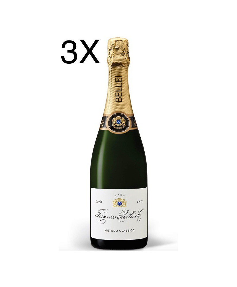 Bellei Cuvee Brut Bianco - Vendita online spumante metodo classico di qualità - Shop prezzo scontato corso101