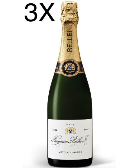 Bellei Cuvee Brut Bianco - Vendita online spumante metodo classico di qualità - Shop prezzo scontato corso101