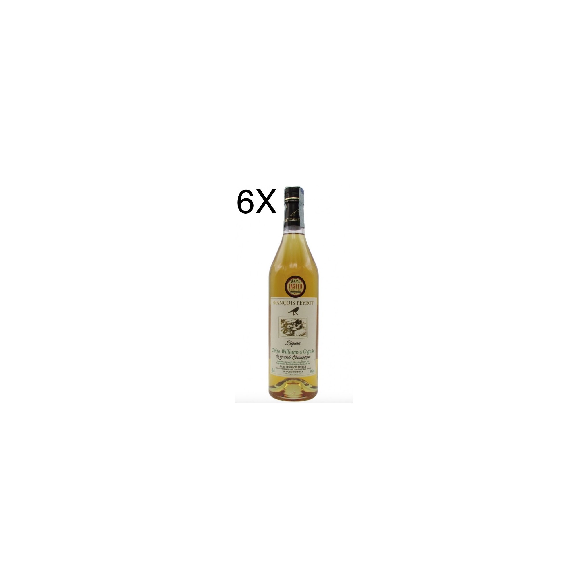 FRANCOIS PEYROT FRANCOIS PEYROT POIR WILLIAMS COGNAC 6 BOTTIGLIE DA 70 CL