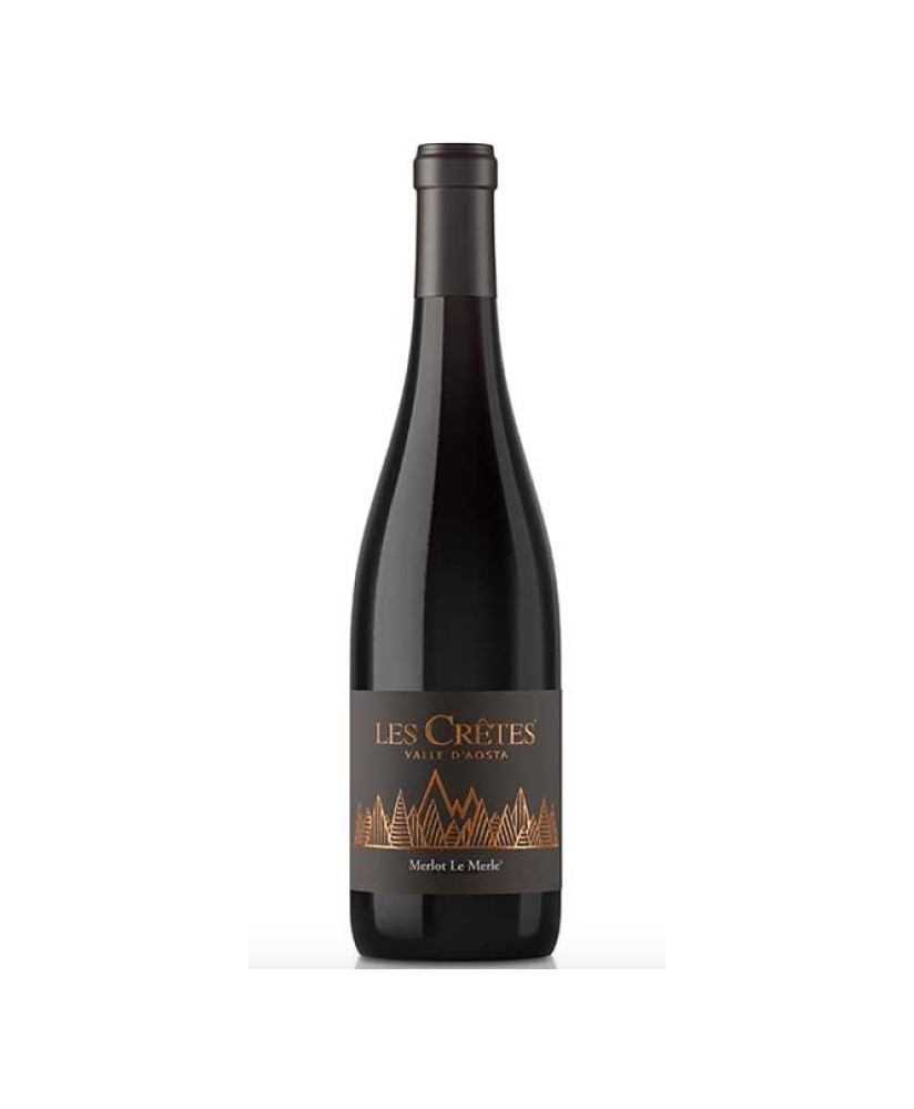 Les Cretes - Merlot Le Merle - Online sale Valle d'Aosta wines Les Cretes red wine north Italy best price