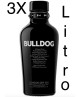 (3 BOTTIGLIE) BULLDOG - London Dry Gin - 100cl - 1 Litro