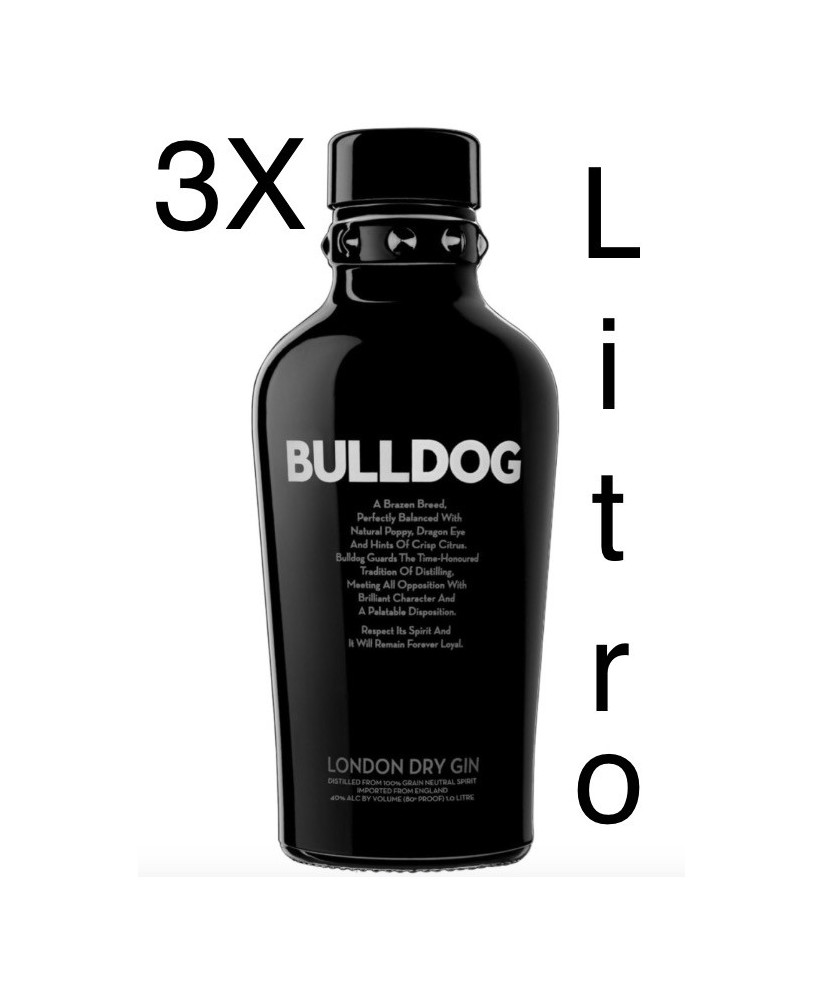 Online sales and price BULLDOG Gin London Dry Gin, distilled in England for 250 years. Shop online English Bulldog Gin product w