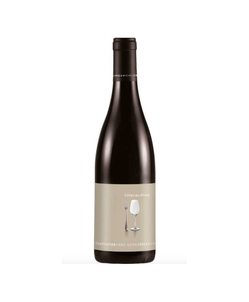 Anne Sophie Pic & Michel Chapoutier - Cotes du Rhone. Sale online red wine Rhone Valley