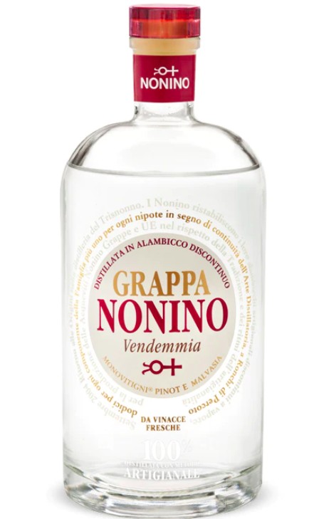 Grappa Nonino Vendemmia white online handmade schnapps shop