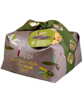 Vendita online panettone Filippi all' Olio Extra Vergine di Oliva Avorie'. Shop on line panettoni artigianali della pasticceria