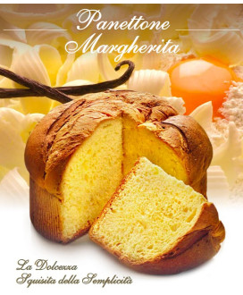 Vendita online panettone Flamigni Margherita, senza uvetta e canditi. Shop on-line panettoni artigianali, dolce da forno lievita