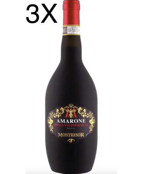 (3 BOTTIGLIE) Montresor - Amarone della Valpolicella 2015 - DOCG - 75cl