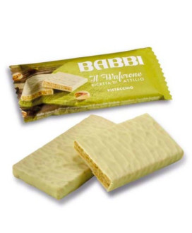 Babbi - il Waferone - Ricetta di Attilio - Wafers con crema all'arancio ricoperto di cioccolato - 30g