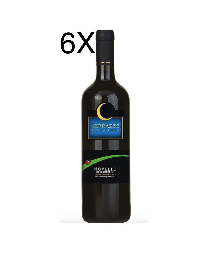 (3 BOTTIGLIE) Cavit - Novello di Teroldego 2019 - Terrazze della Luna - Vigneti delle Dolomiti IGT - 75cl