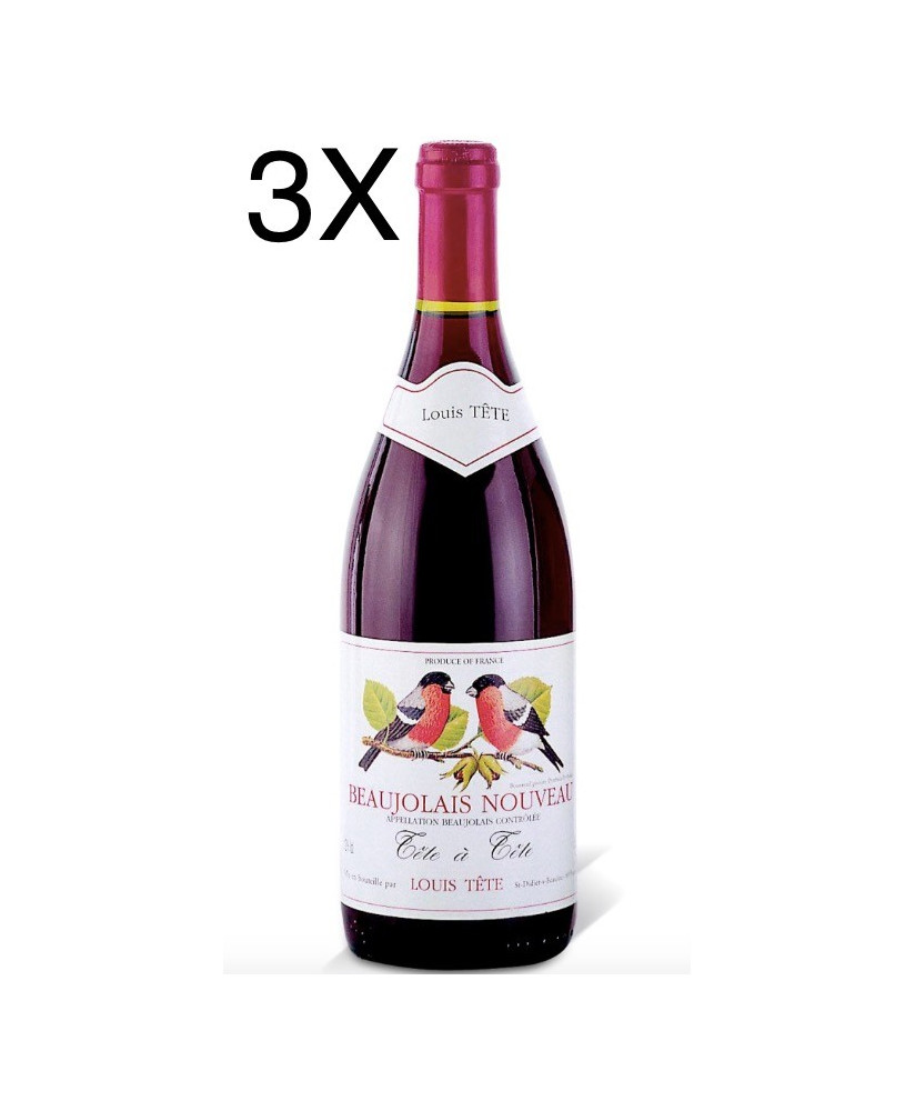 Louis Tete - BeauJolais Nouveau 2019 - Téte à Téte - 75cl