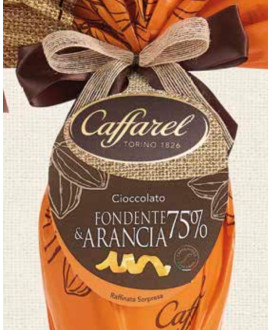 Vendita online Uova Caffarel Fondente extra 50% di cacao e Arancio. Shop on line uovo di Pasqua 2017 Caffarel all'arancio. 