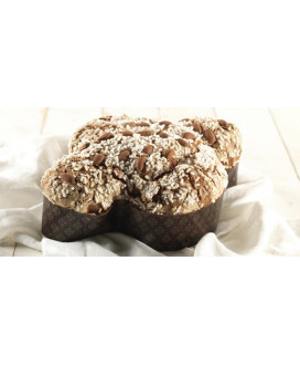 Buy online Domori Pastry Shop, Italian Easter Cake with candied fruit, chocolate, cherry. Sale online homemade colomba