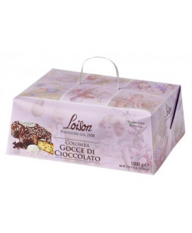 Vendita online Colomba con Gocce di Cioccolato Fondente Astucciata Loison, Pasticceri da 1938 - Costabissara, Vicenza. Shop on l