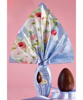 Buy on line italian Easter eggs with surprise Dark Chocolate with Orange Peel . Shop on line easter egg Majani Fiat cremino, dar