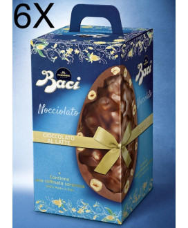 Vendita online Uova dei Baci Perugina di cioccolato bianco con raffinate sorprese e 4 baci bianchi all'interno. Shop on line Uov