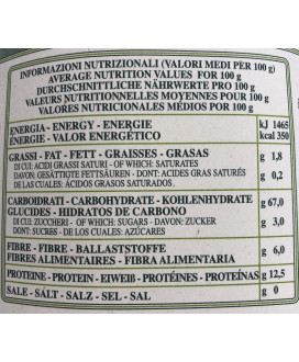 Sale online pasta Benedetto Cavalieri organic whole wheat pasta. Artisan pasta factory. Linguine with whole wheat flour