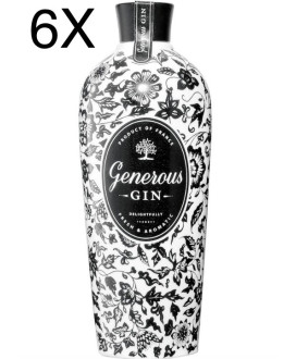 (3 BOTTLES) Generous Gin - Delightfully - Fresh and Aromatic - 70cl