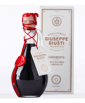 Vendita online Aceto Balsamico di Modena igp Giuseppe Giusti 3 Medaglie d'Oro invecchiato 12 anni. Shop on line Anna - Acetaia G