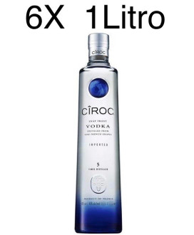 (3 BOTTIGLIE) Ciroc - French Vodka - 100cl - 1 Litro