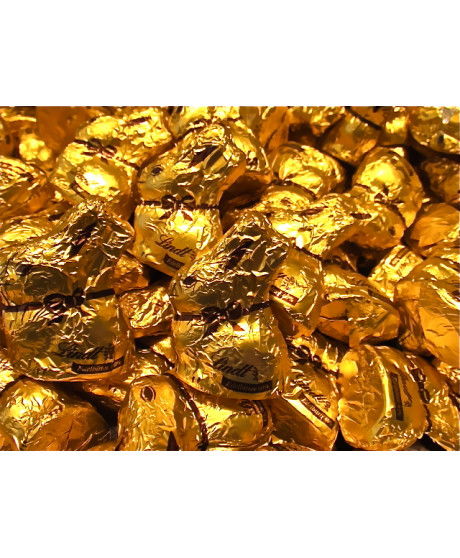 Vendita online Coniglietti Gold Bunny di Pasqua piccoli Lindt & Sprüngli Fondenti. Shop on line Coniglietto di cioccolato fonden