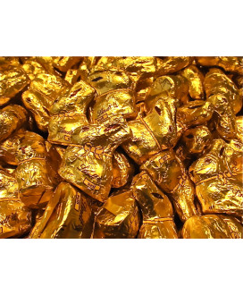 Vendita online Coniglietti Gold Bunny di Pasqua piccoli Lindt & Sprüngli di cioccolato bianco. Shop on line Coniglietto bianco L