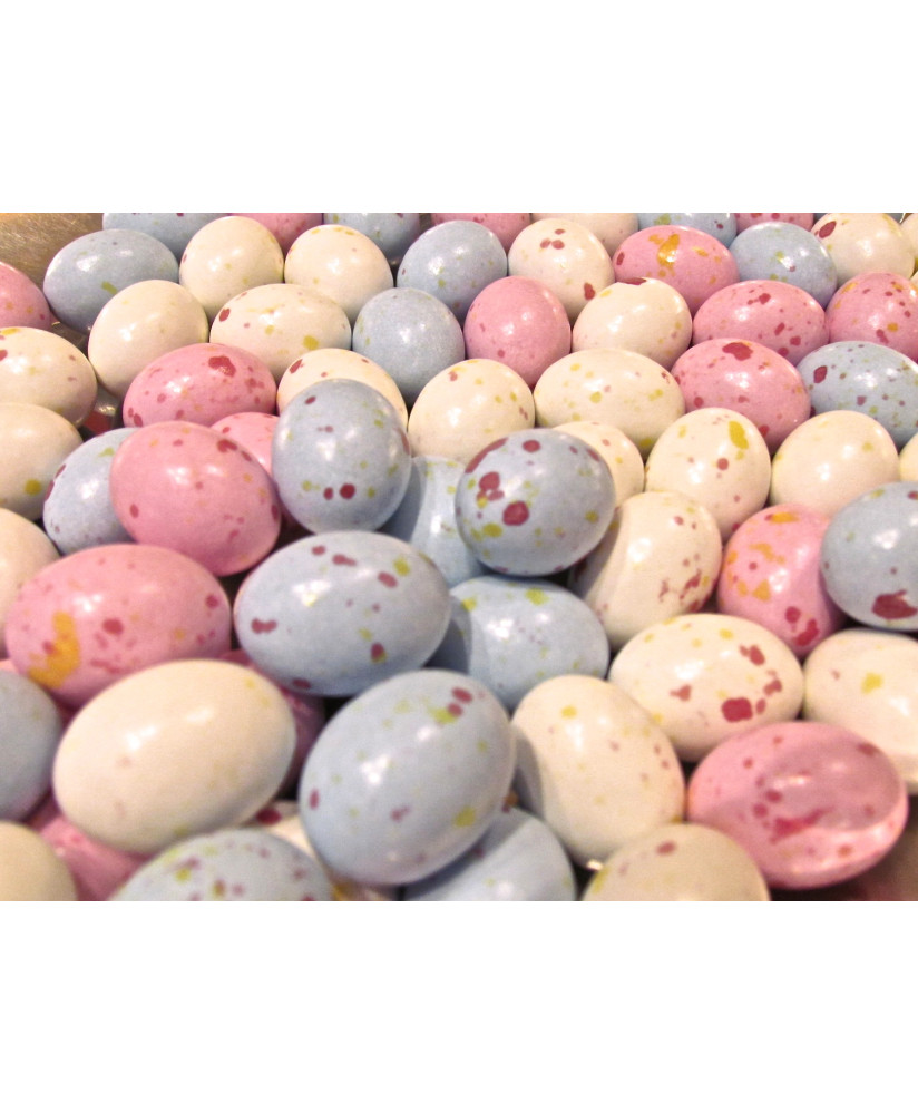 Online sales Eggs stuffed with candied hazelnut chocolate Lindt of pastel colors. Shop online Ovette pelleted filled with giandu