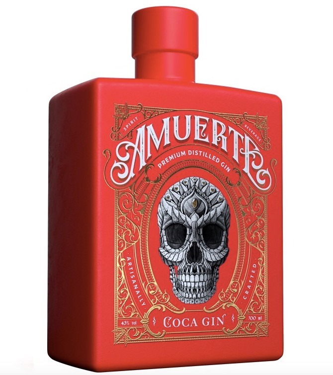 Gin Amuerte red edition Coca Leaf Gin vendita online